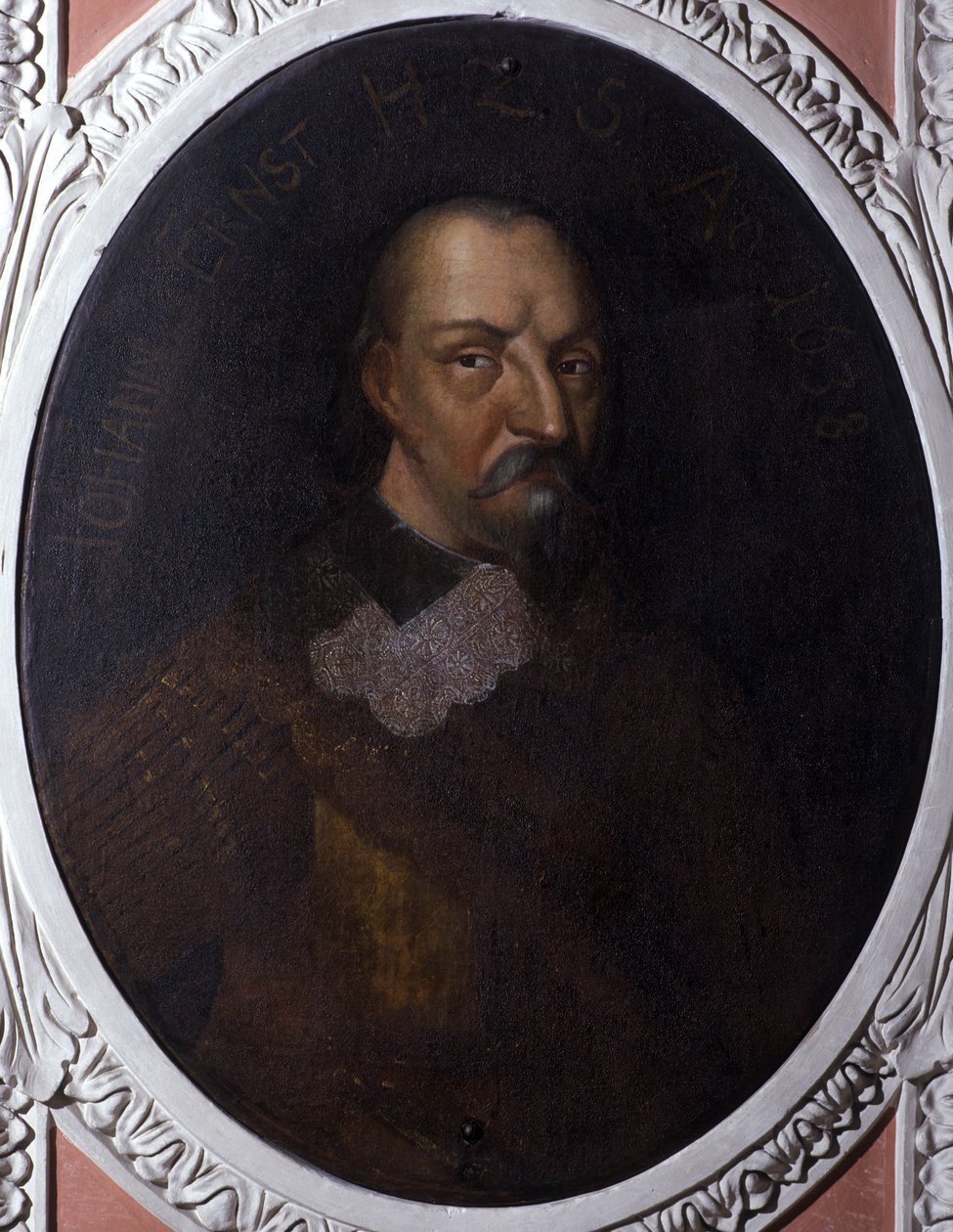 Johann Ernst von Eisenach, hertig av Sachsen, 1638 av German School