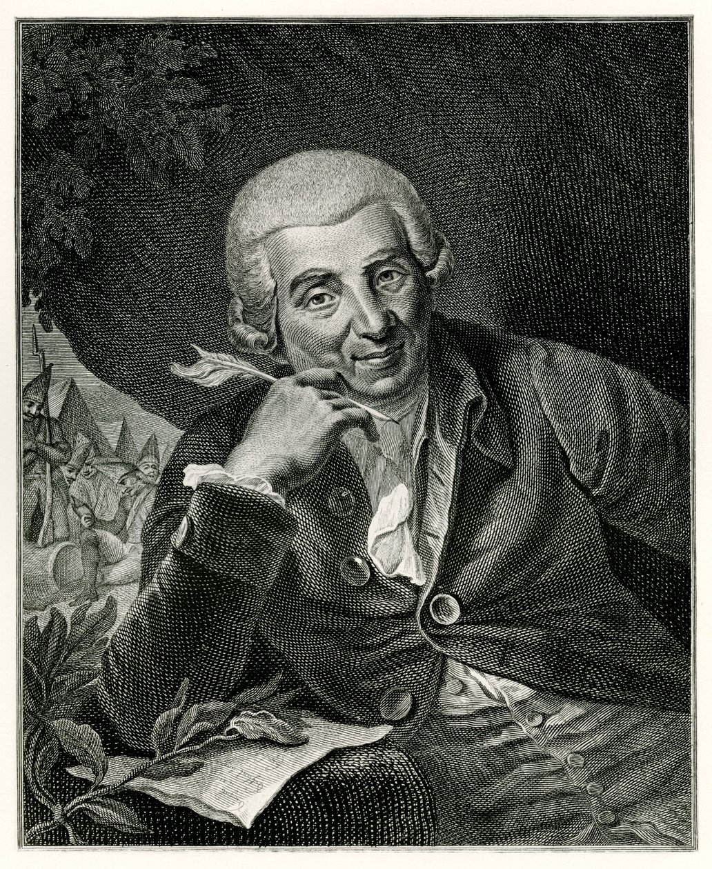 Johann Wilhelm Ludwig Gleim av German School