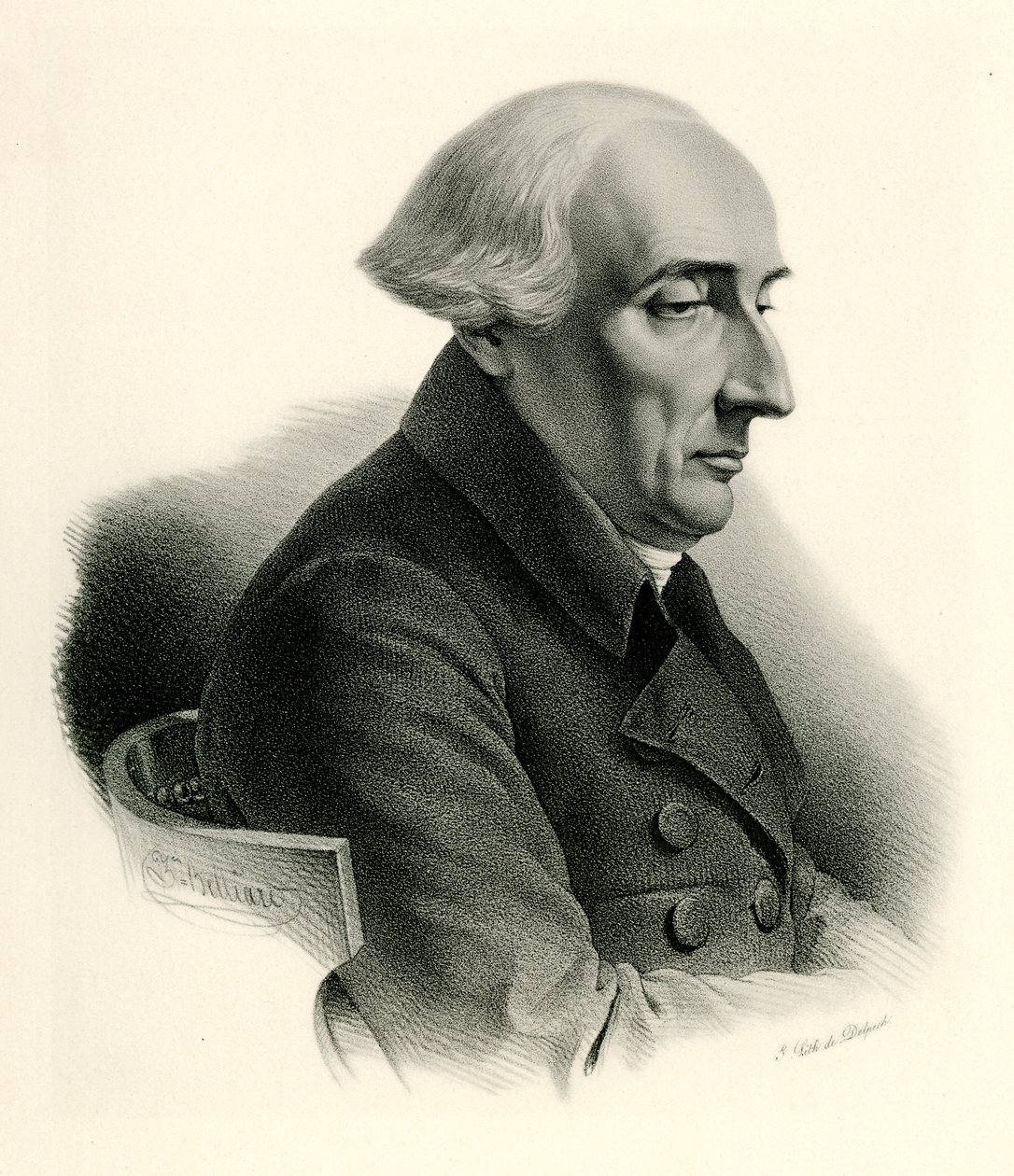 Joseph Louis Lagrange, 1884-90 (fototyp) av German School