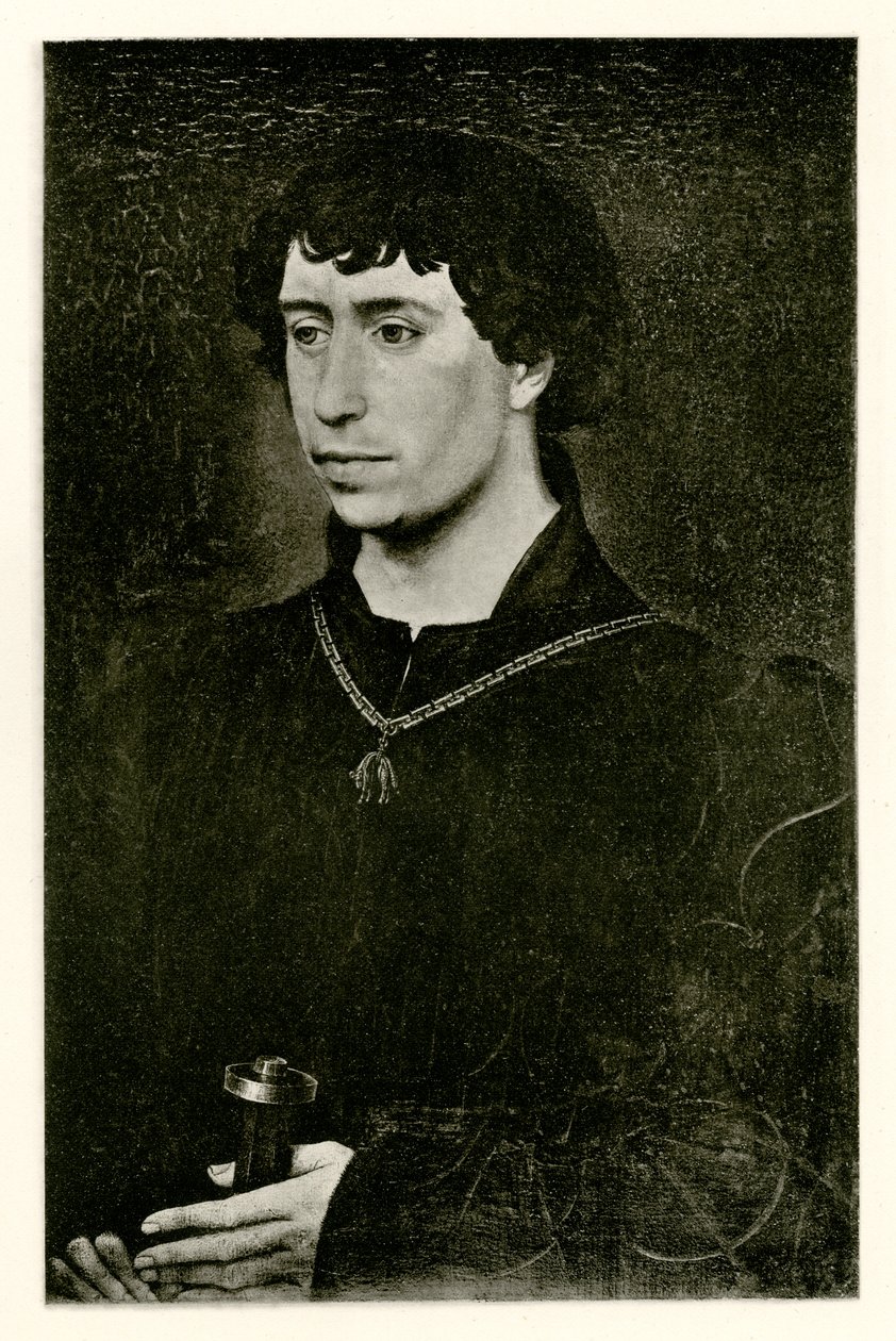 Karl den djärve, 1884-90 (fototyp) av German School