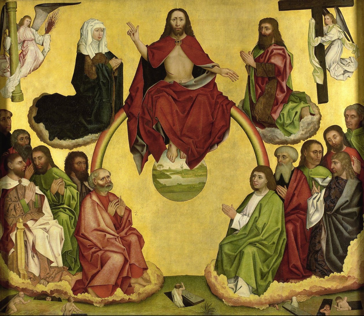 Sista domen, c.1500 av German School