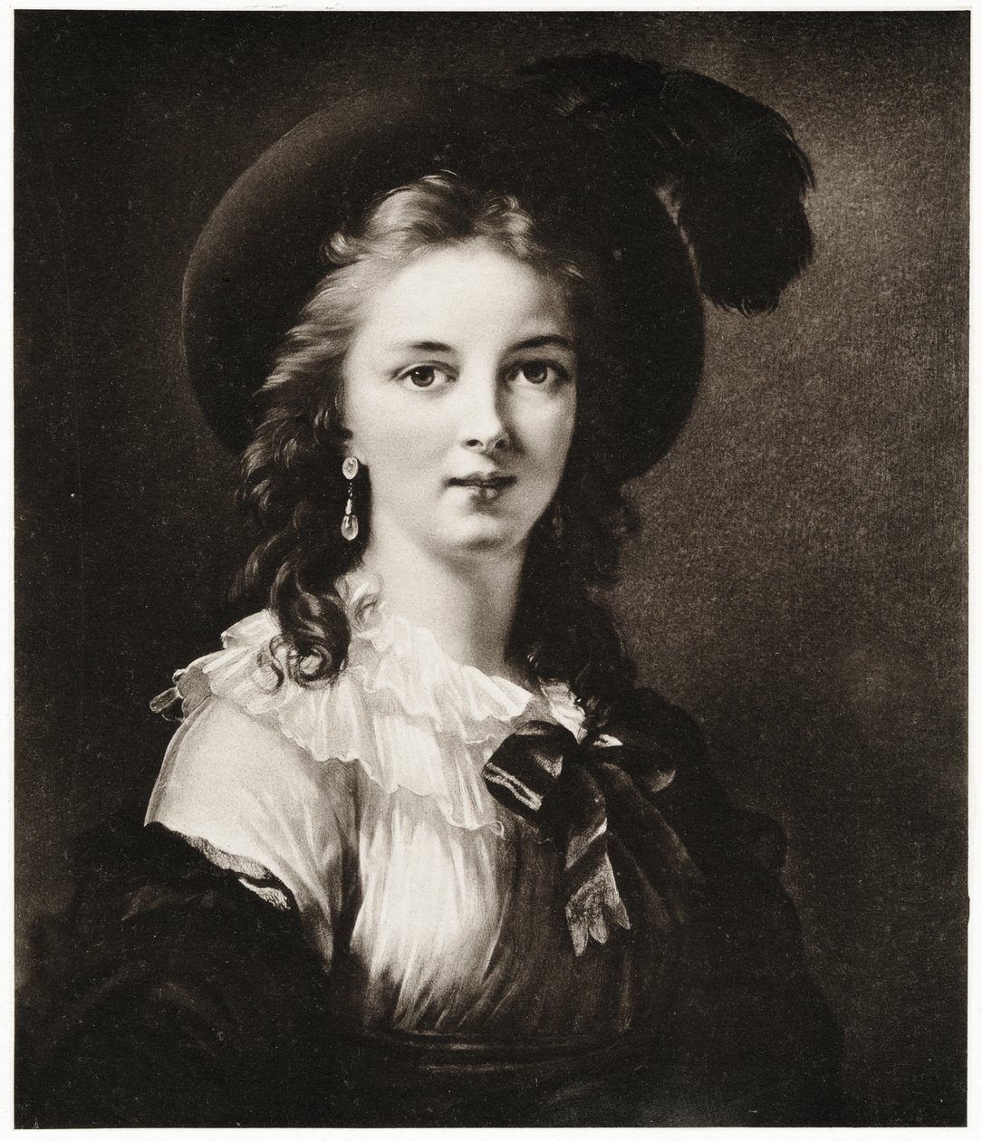 Marie Louise Elisabeth Vigée-Lebrun, 1884-90 (fototyp) av German School