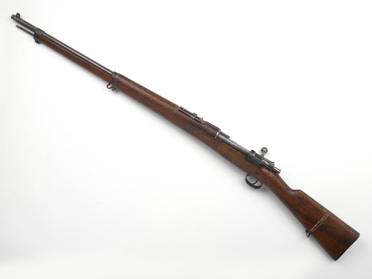 Mauser M1896 7,92 mm bultgevär 1896 använd av general Louis Botha av German School