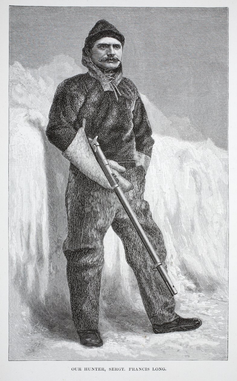 Vår jägare, sergeant Francis Long, pub. London 1886 av German School