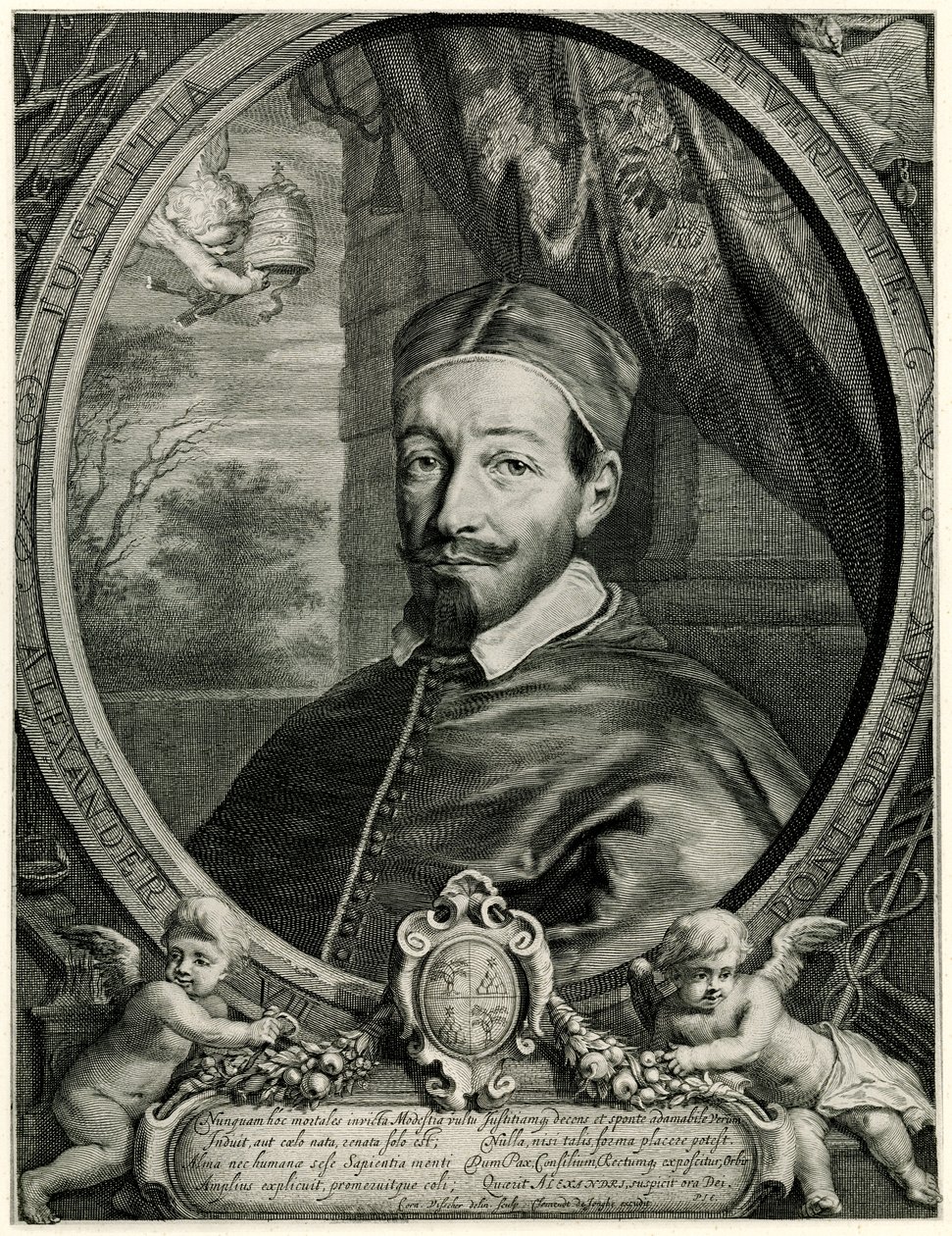 Påven Alexander VII av German School