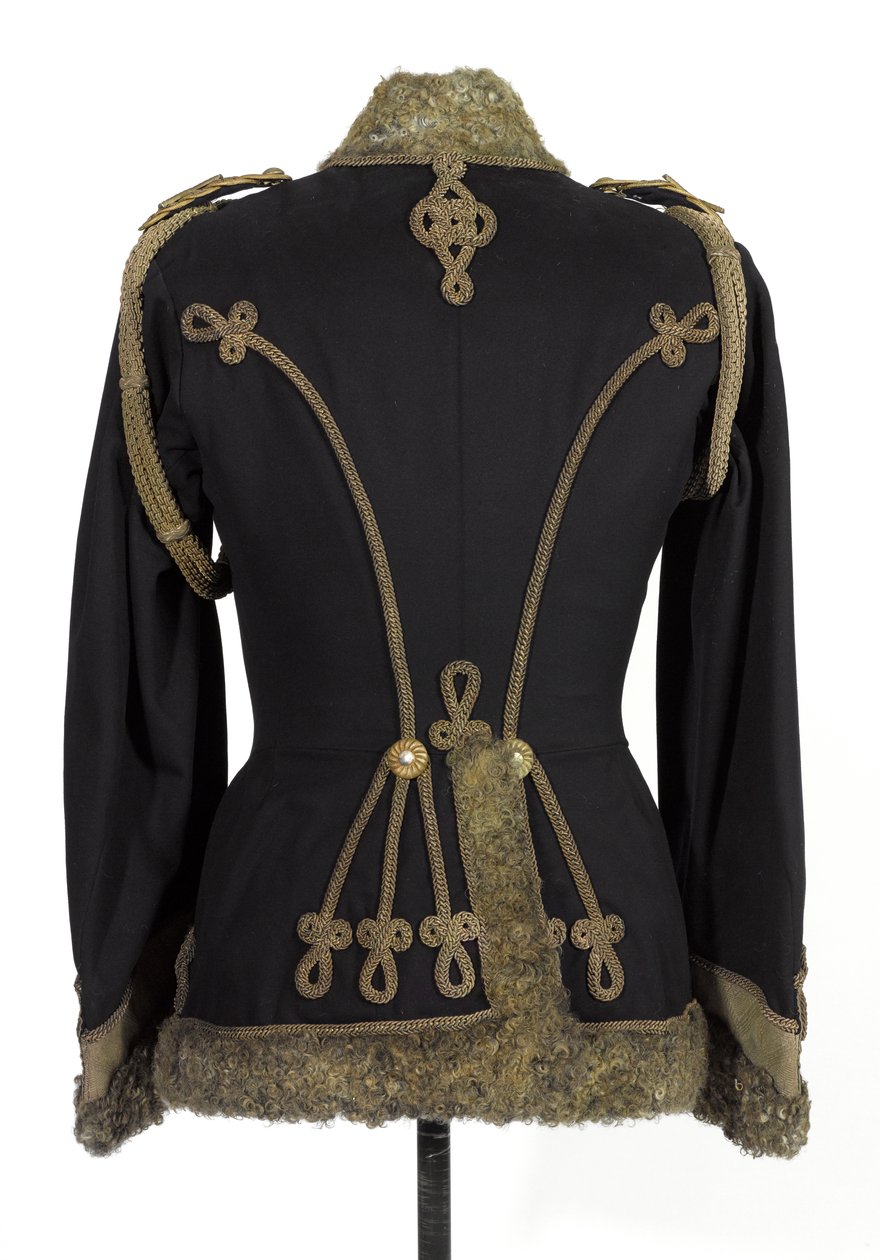 Pelisse, 3rd Zieten Hussars, HKH The Duke of Connaught, före 1914 (pelisse) av German School