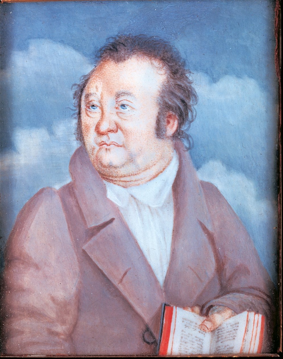 Porträtt av Jean Paul av German School