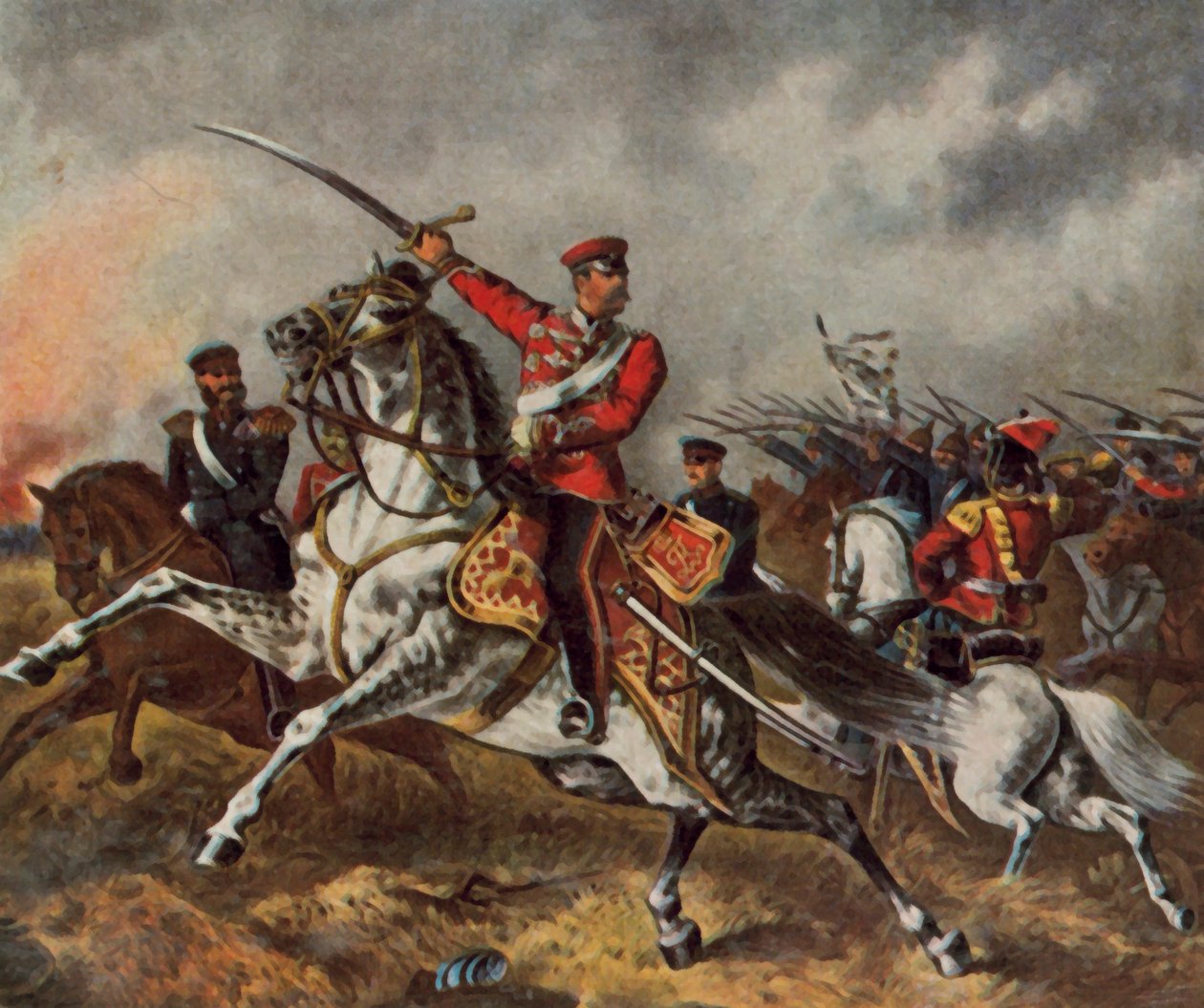 Prins Friedrich Karl av Preussen av German School