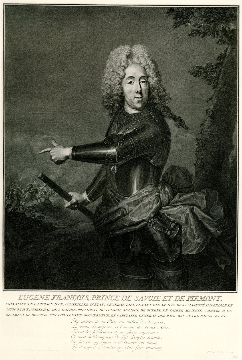 Prins Eugen av Savoy-Carignan av German School
