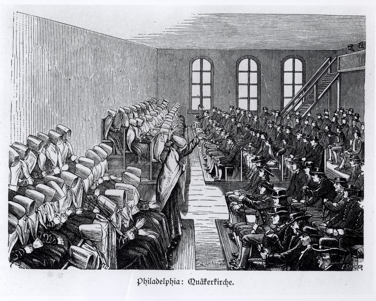 Quaker Meeting, Philadelphia, från 
