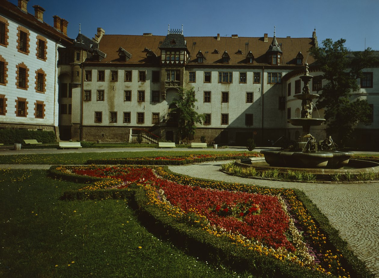 Schloss Elisabethenburg i Meiningen, byggt 1682 av German School