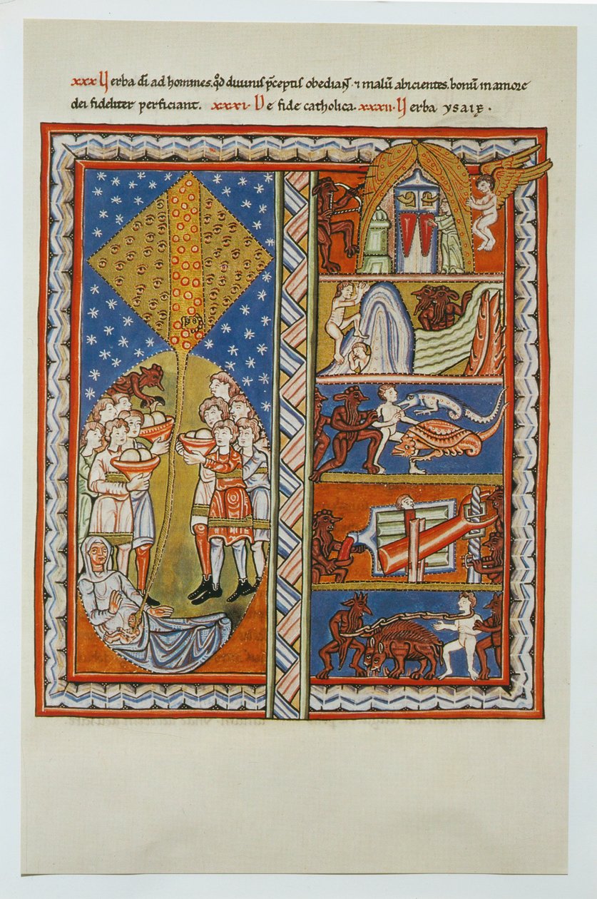 Scivias, Codex Rupertsberg av German School