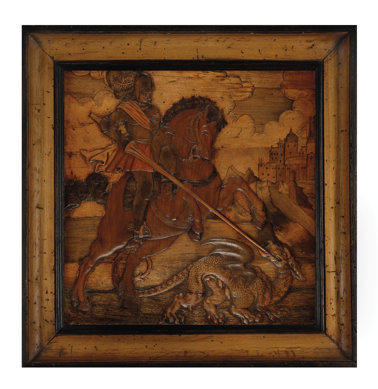 St. George and the Dragon, Eger workshops av German School