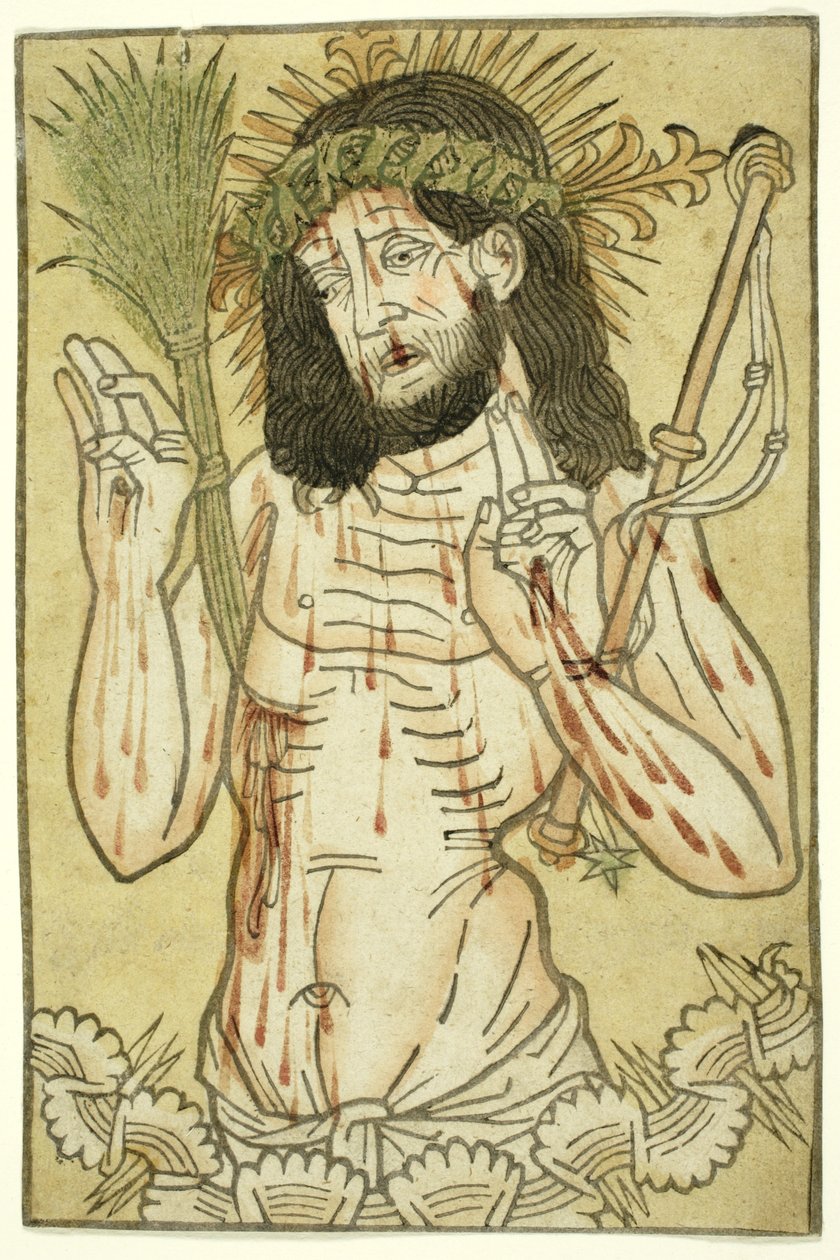 Sorgens man, c.1475 av German School