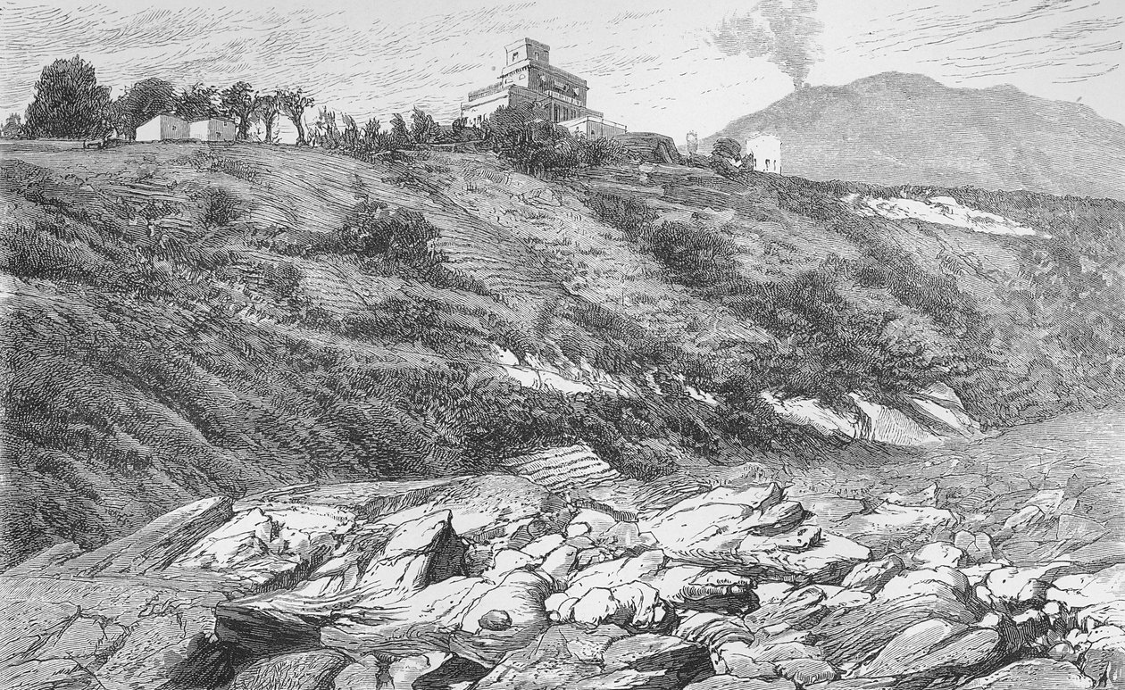 Vesuvius observatorium av German School