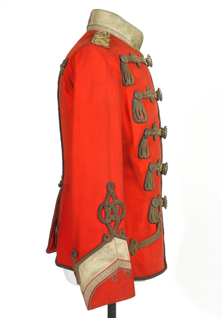 Tunika, HKH The Duke of Connaught, 3:e Zieten Hussars, tyska armén, före 1914 (tunika) av German School