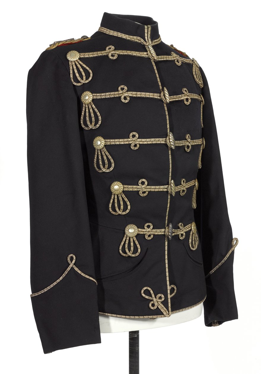 Tunika, HKH The Duke of Connaught, 3:e Zieten Hussars, tyska armén, före 1914 (tunika) av German School