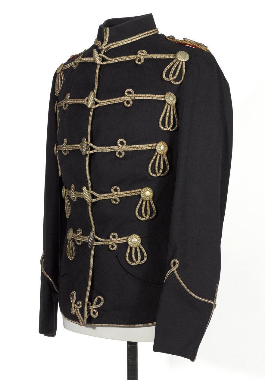 Tunika, HKH The Duke of Connaught, 3:e Zieten Hussars, tyska armén, före 1914 (tunika) av German School