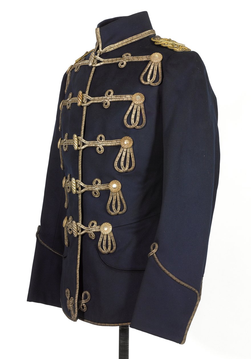 Tunika, HKH The Duke of Connaught, 3:e von Zieten Hussars, tyska armén, före 1914 (tunika) av German School
