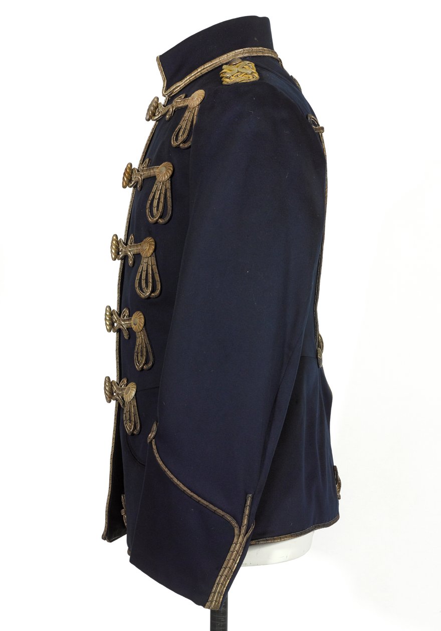 Tunika, HKH The Duke of Connaught, 3:e von Zieten Hussars, tyska armén, före 1914 (tunika) av German School