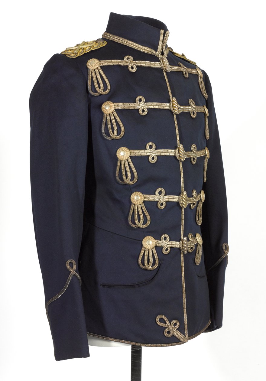 Tunika, HKH The Duke of Connaught, 3:e von Zieten Hussars, tyska armén, före 1914 (tunika) av German School