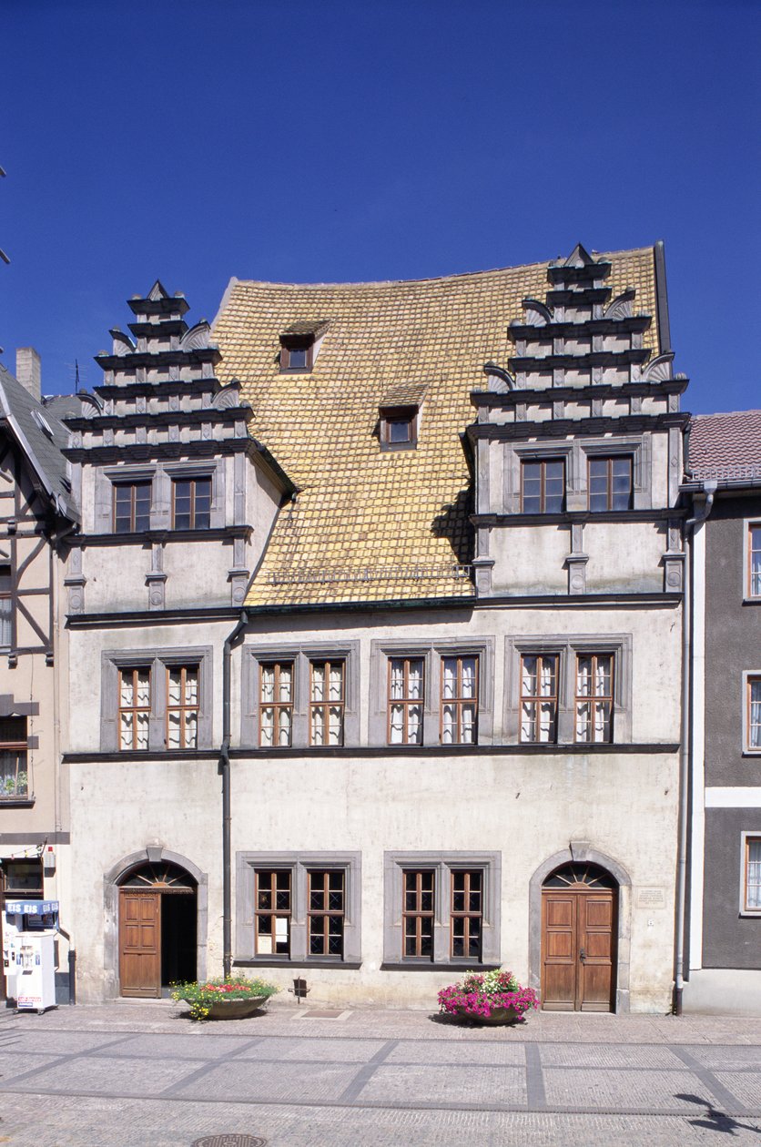 Utsikt över Heinrich Schutzs hus av German School