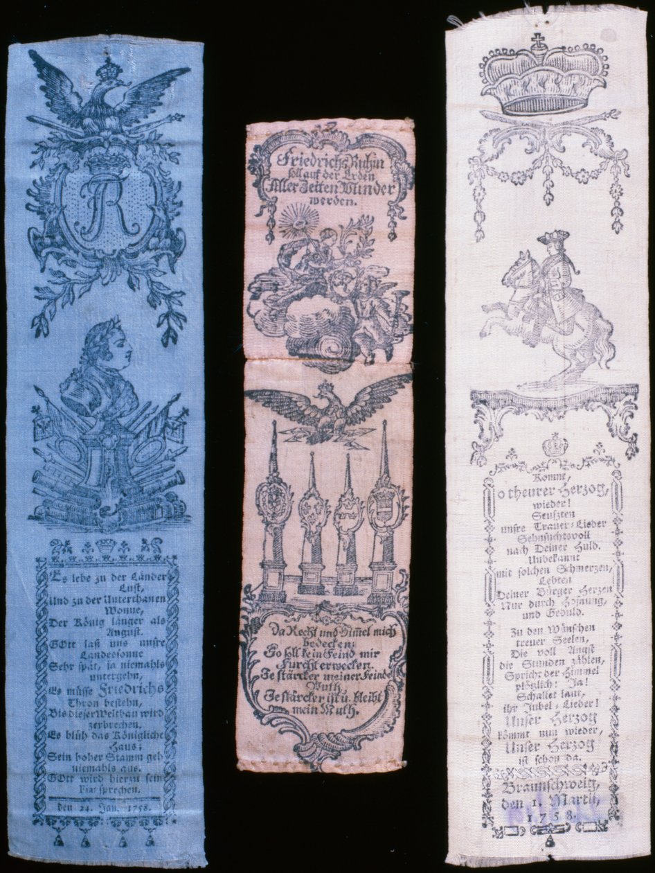 Vivat bands of Frederick II (textil) av German School