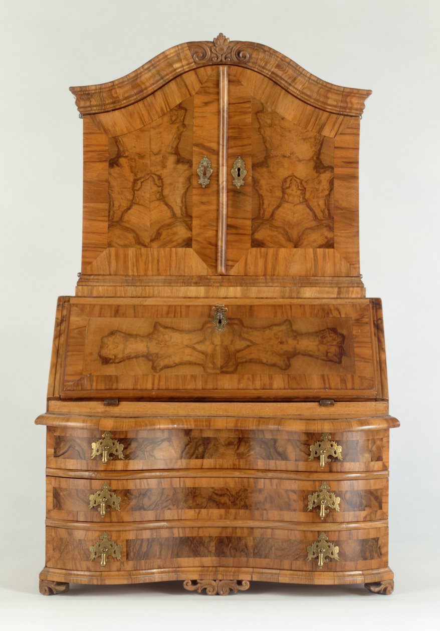Skrivbord, ca 1730 (trä) av German School