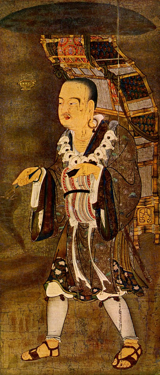Xuanzang, från "World History: Orient" av Prof. Dr J von Pfluck-Harttung av German School