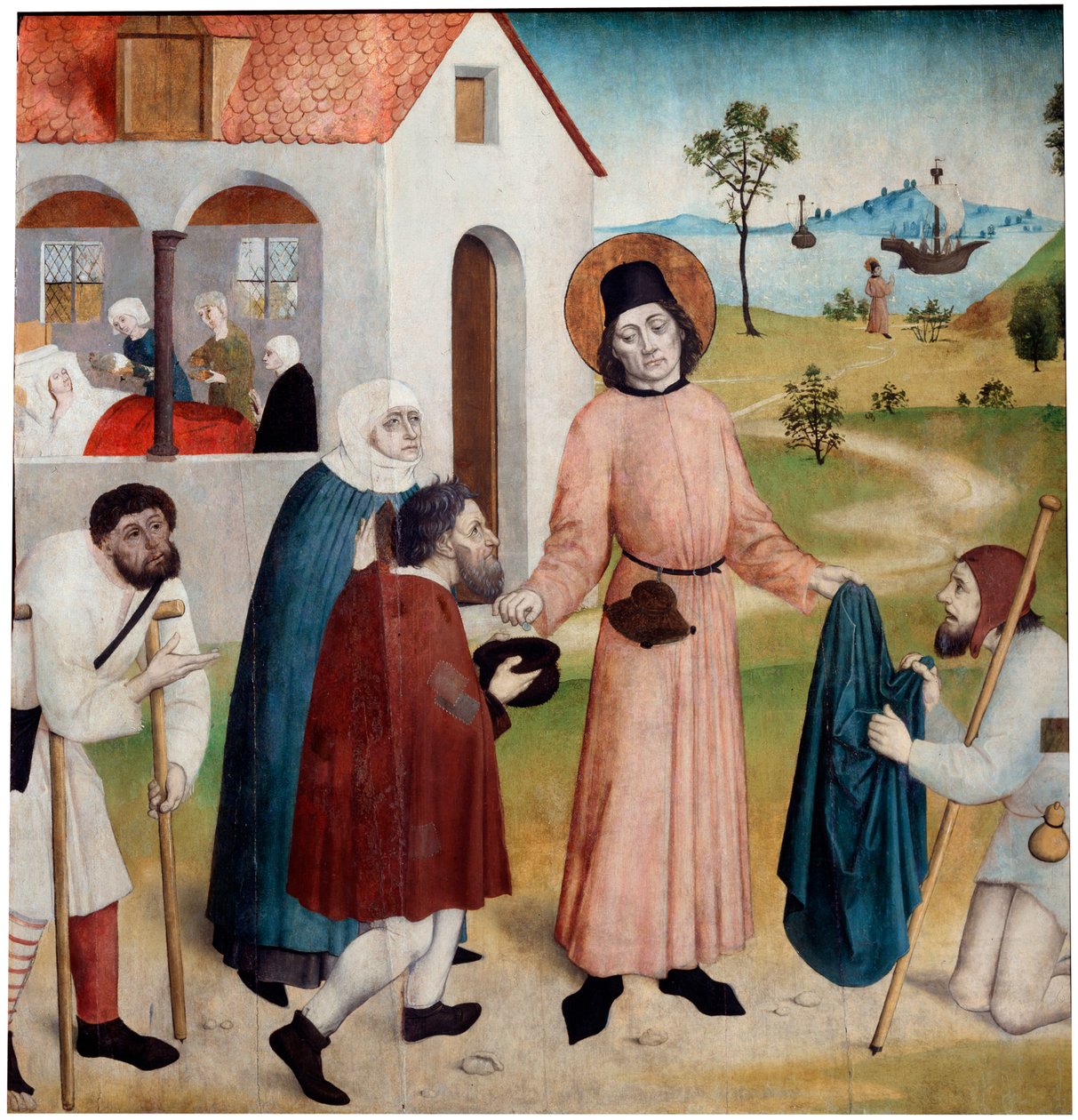 Saint Giles fördelar sin egendom bland de fattiga