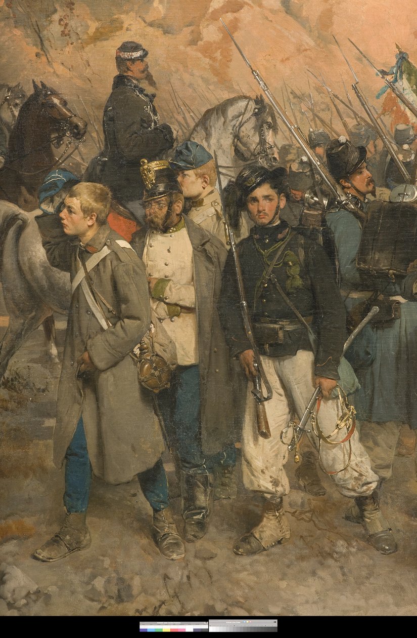 Palestros fall, 30 maj 1859 av Gerolamo Induno