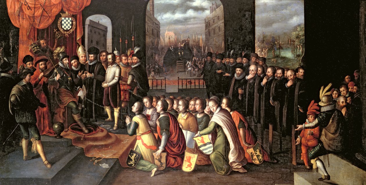 O se talafaatusa o le pule sauā a le Duke o Albaswed av Gerrit Pietersz.