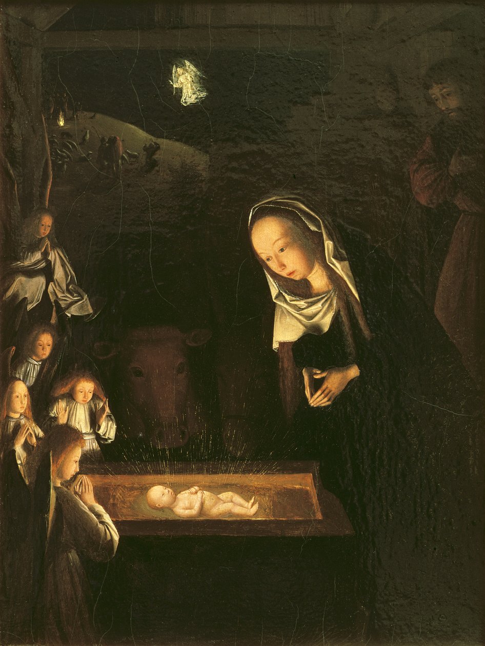 Födelse på natten av Gerrit tot Sint Jans