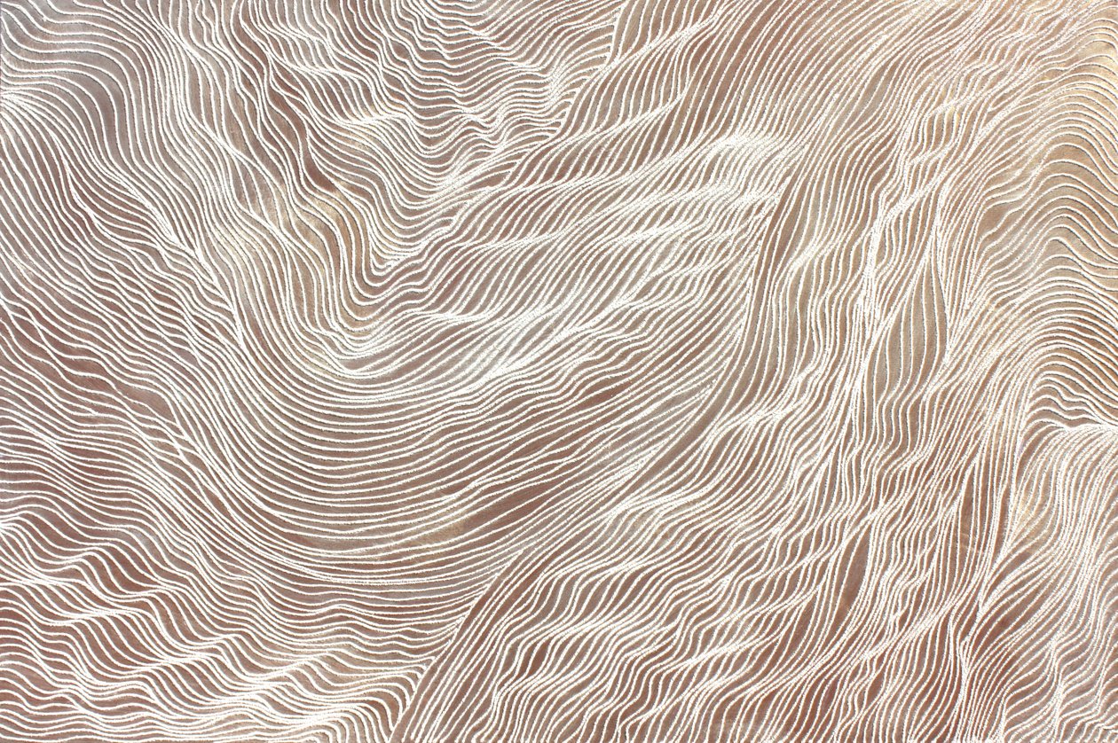 Journey 298, 2010 (sand och akryl på duk) av Gerrit Greve