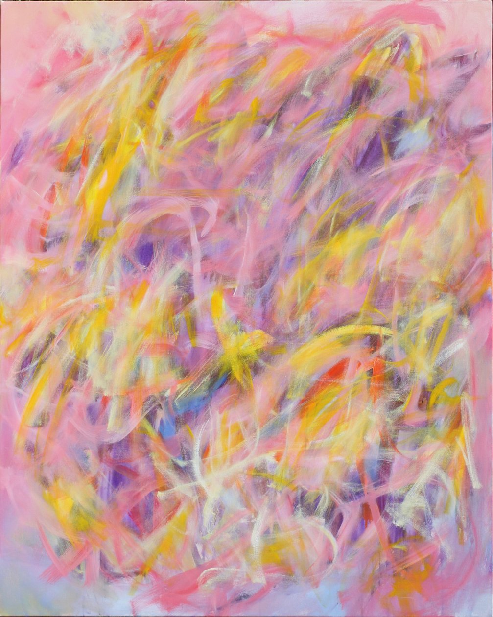 Solstice and Beyond, 2022 (akryl på duk) av Gerrit Greve