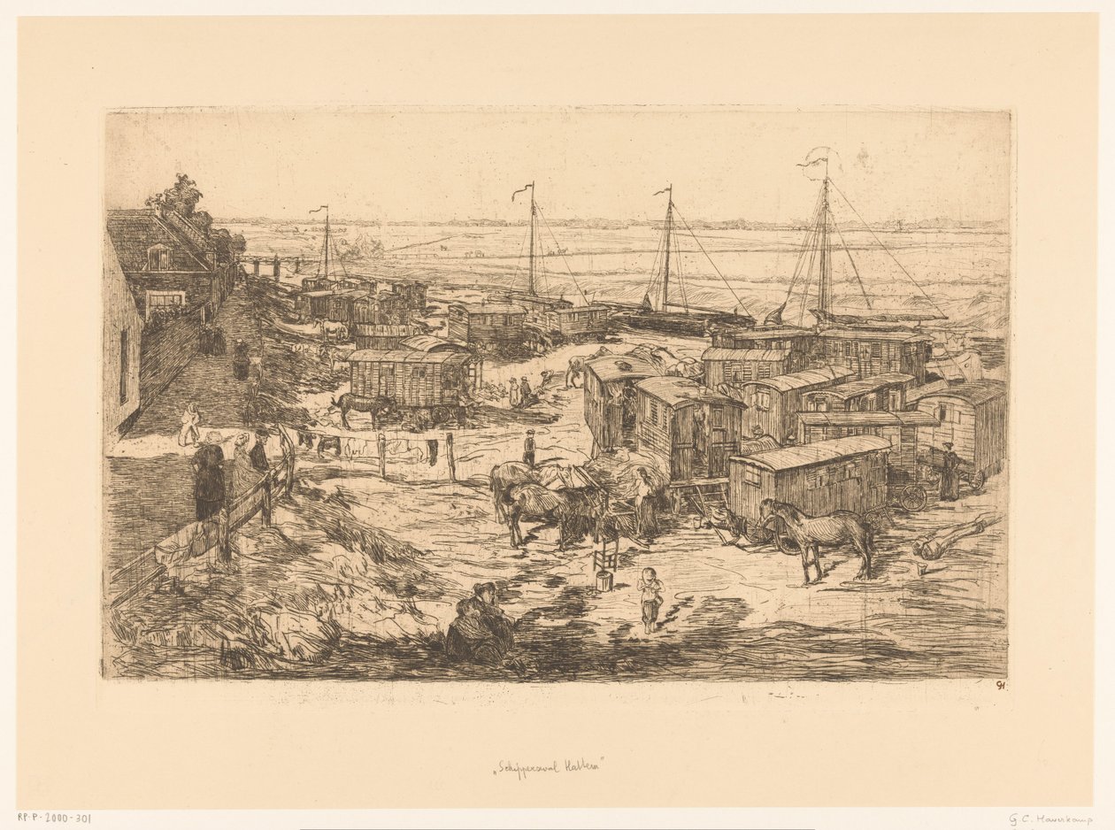 Schipperswal, Hattem (originaltitel på objekt) av Gerrit Haverkamp