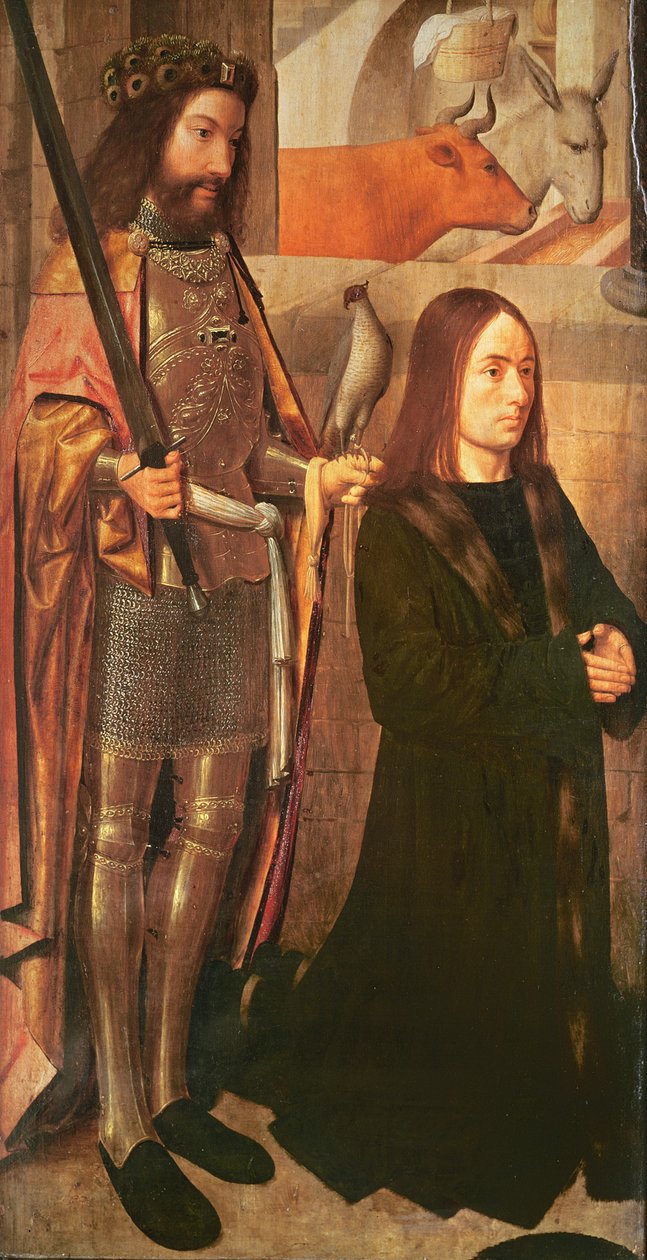 Saint Hubert och donator (se även 404573 och 404575) av Gerrit tot Sint Jans