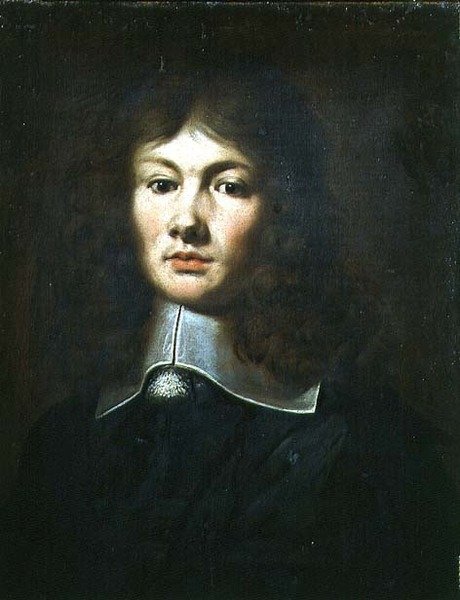 Porträtt av prins Rupert (1619-82) som en pojke (olja på duk) av Gerrit van (circle of) Honthorst