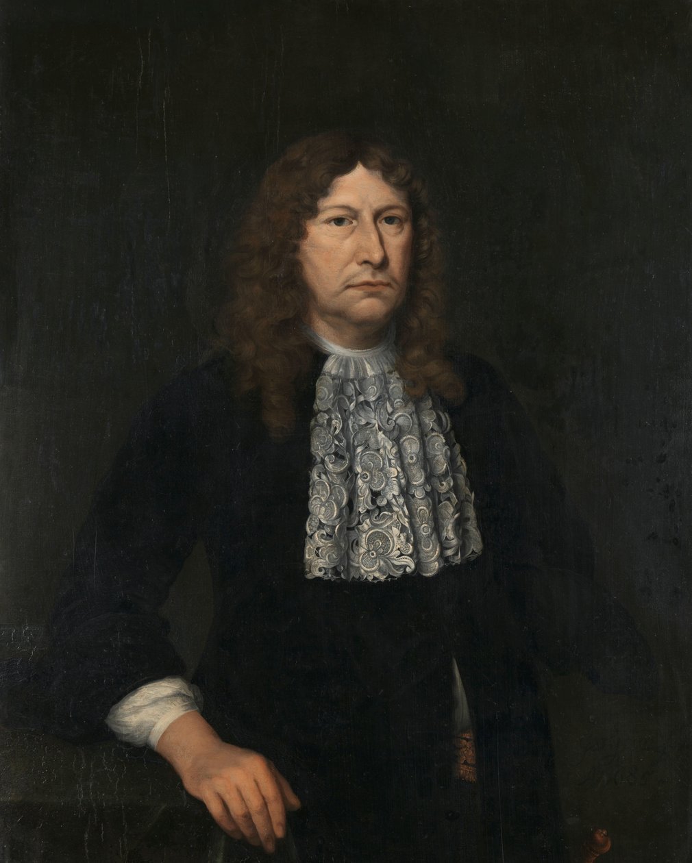 Porträtt av John Camphuys, generalguvernör i Nederländska Ostindien av Gerrit van Goor