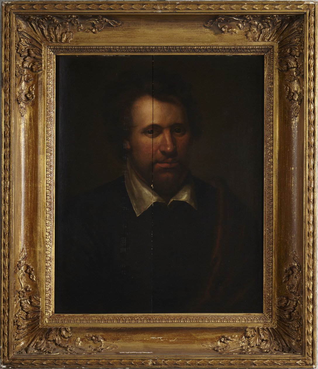 Ben Jonson (1573-1637) av Gerrit van Honthorst