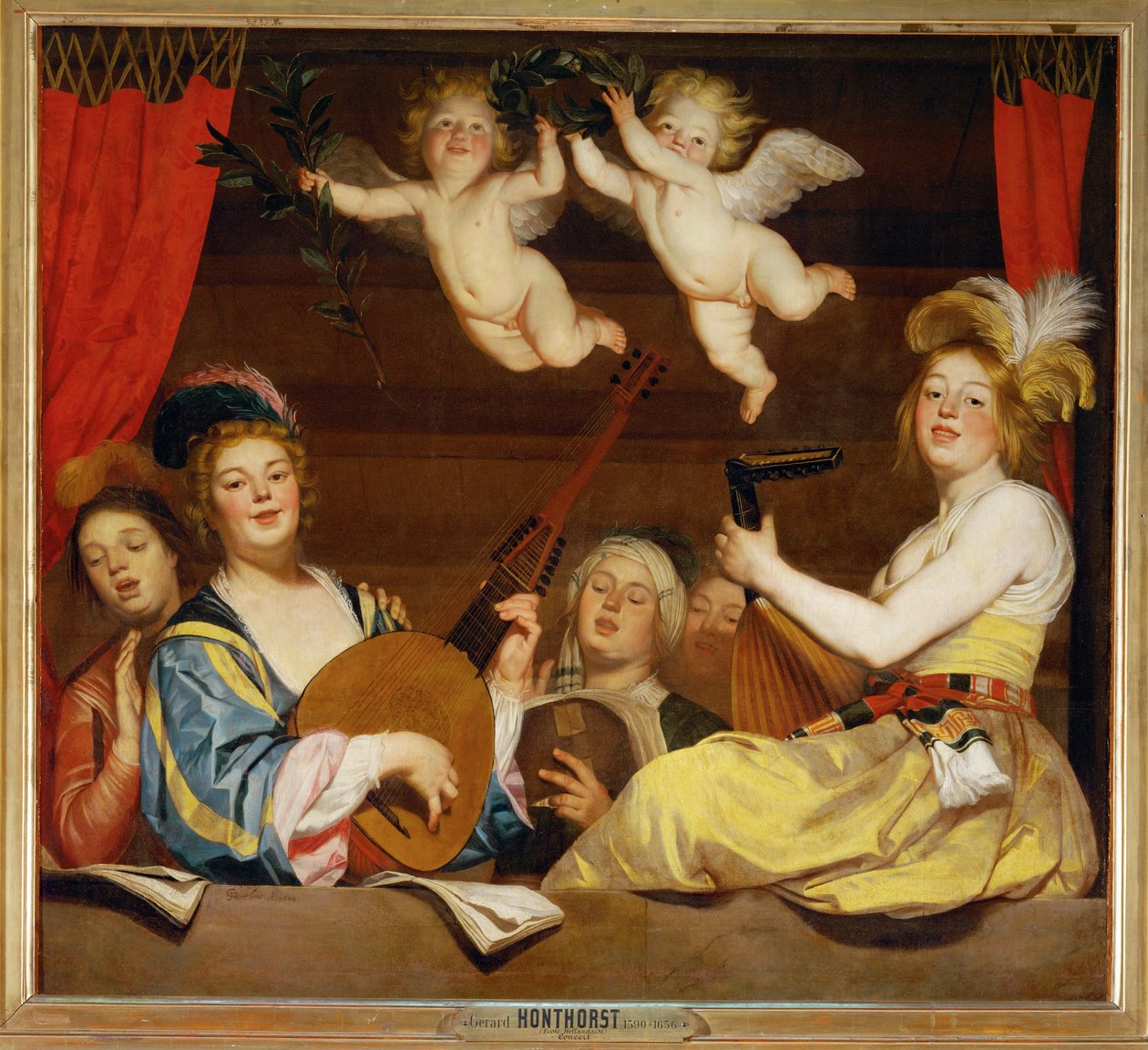 Konserten ... av Gerrit van Honthorst