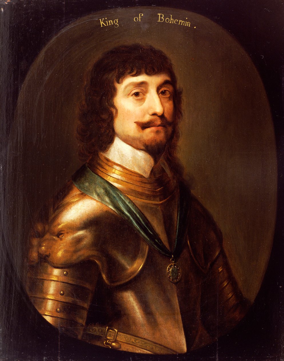 Porträtt av Fredrik V, kurfurst av Palatinen och kung av Böhmen av Gerrit van Honthorst