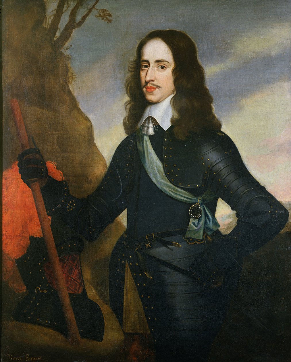 Porträtt av Willem II, Prins av Orange av Gerrit van Honthorst