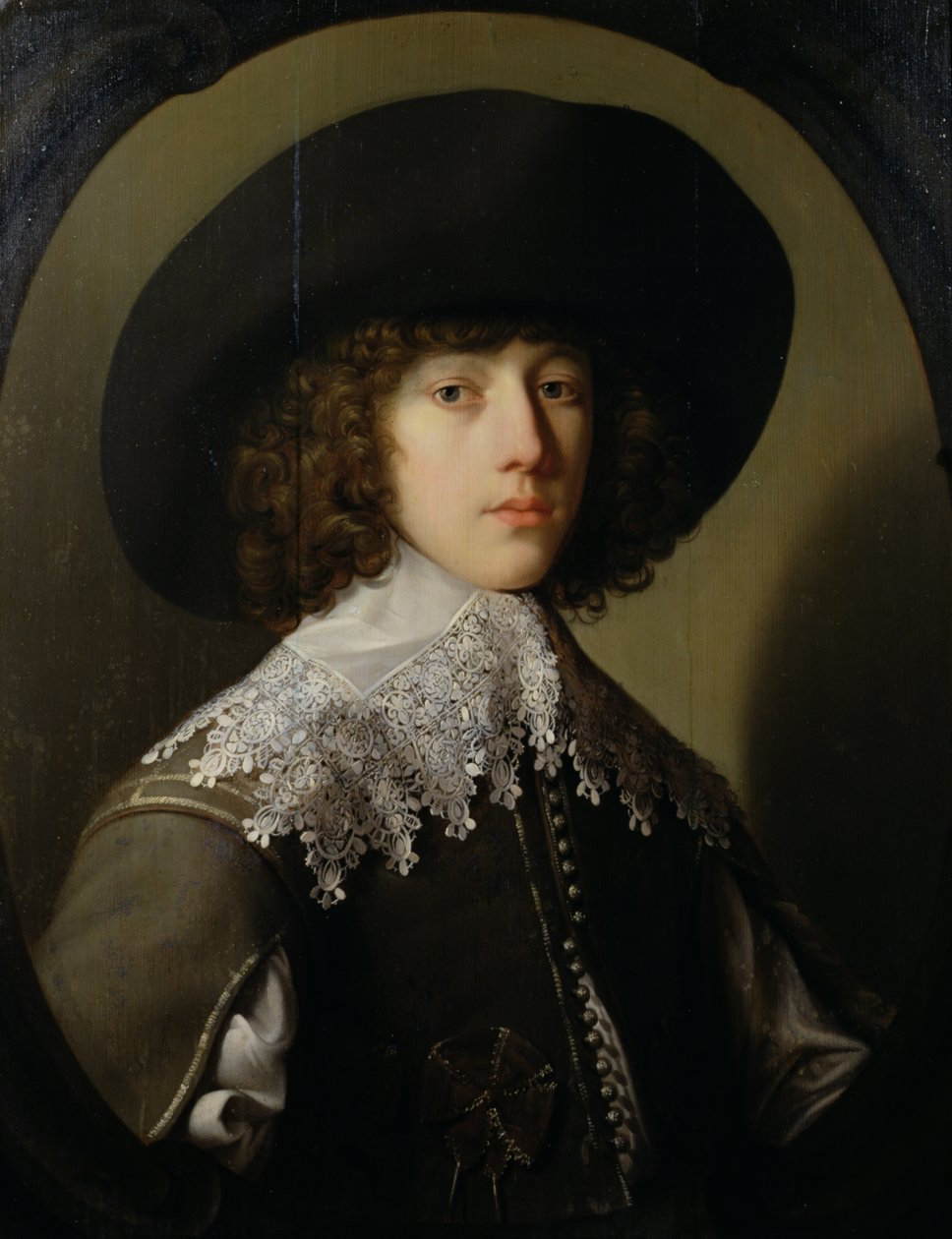 Prins Rupert (1619-82) brorson till kung Charles I (1600-49) av Gerrit van Honthorst