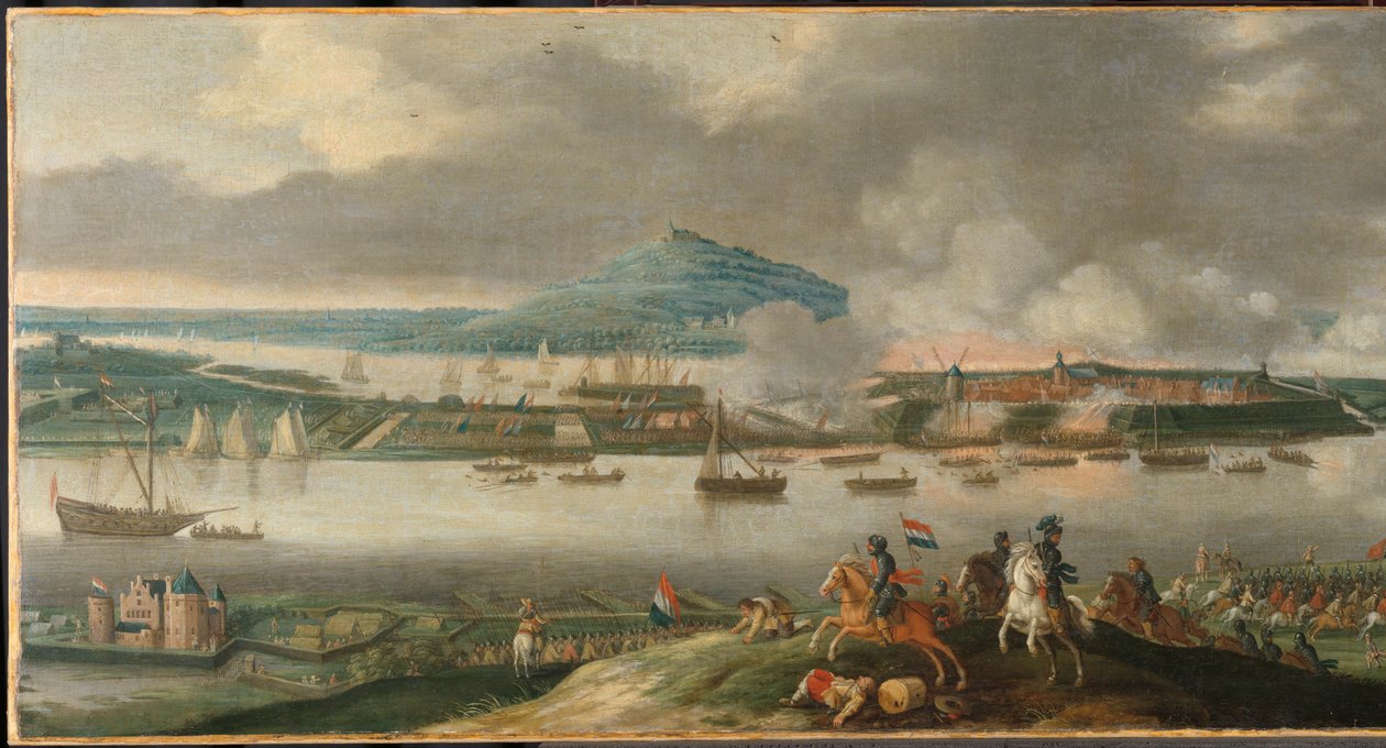Belägringen av Schenkenschans 1636 Belägring av Schenckenschans av prins Fredrik Henry, april 1636 av Gerrit van Santen