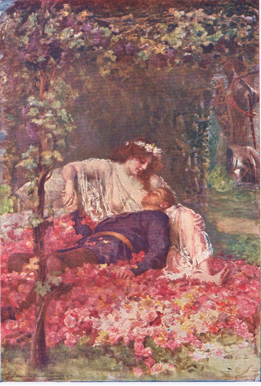 Den hänsynslösa damen, Berättelser från Faerie Queen publicerade av George Harrap and Company av Gertrude E. Demain (after) Hammond