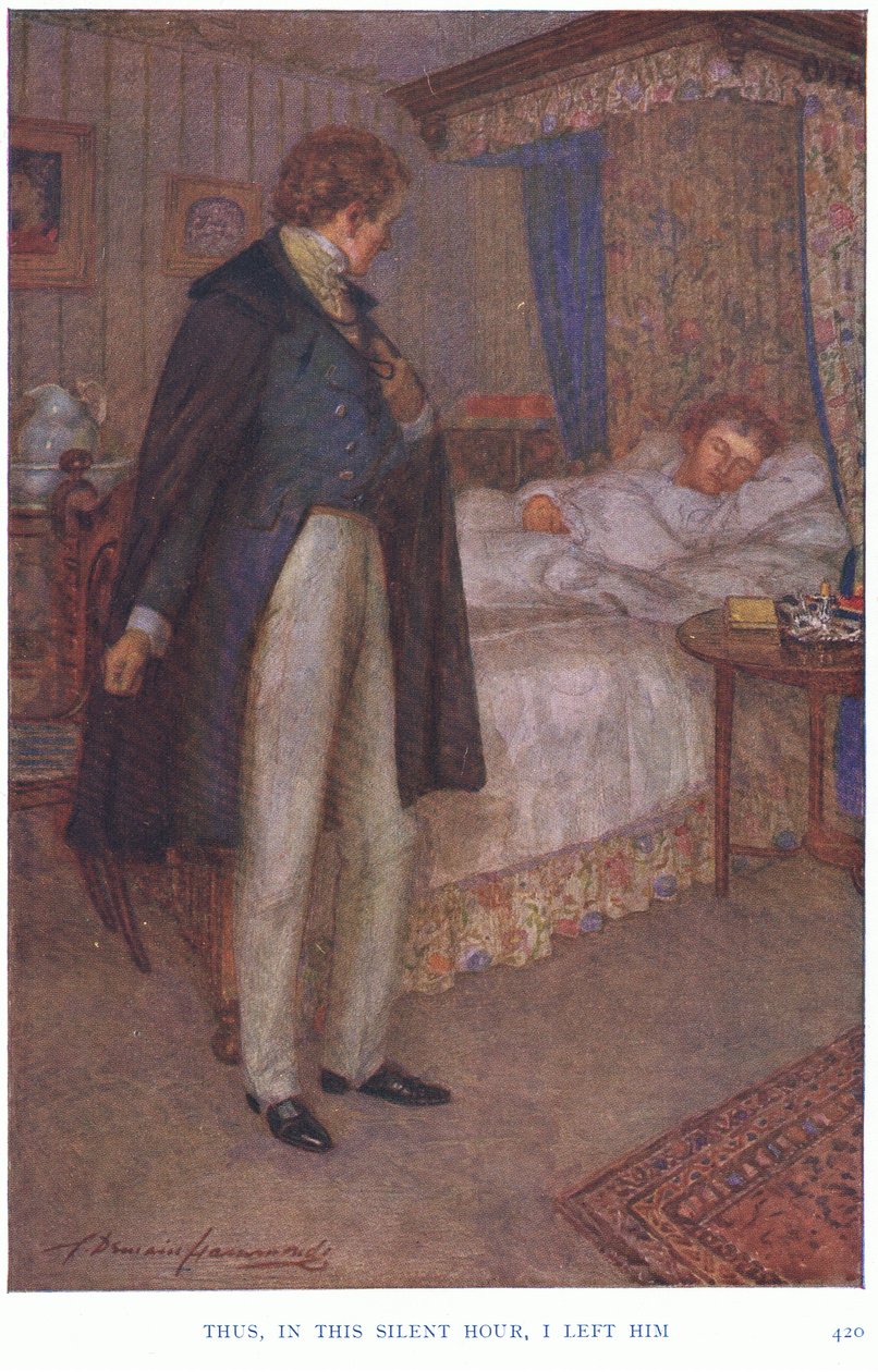 Så i denna tysta stund lämnade jag honom av Gertrude E. Demain Hammond