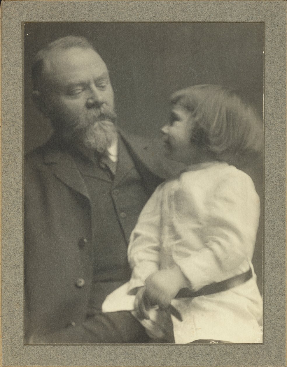 [Eduard Käsebier och sonsonen Charles F. O