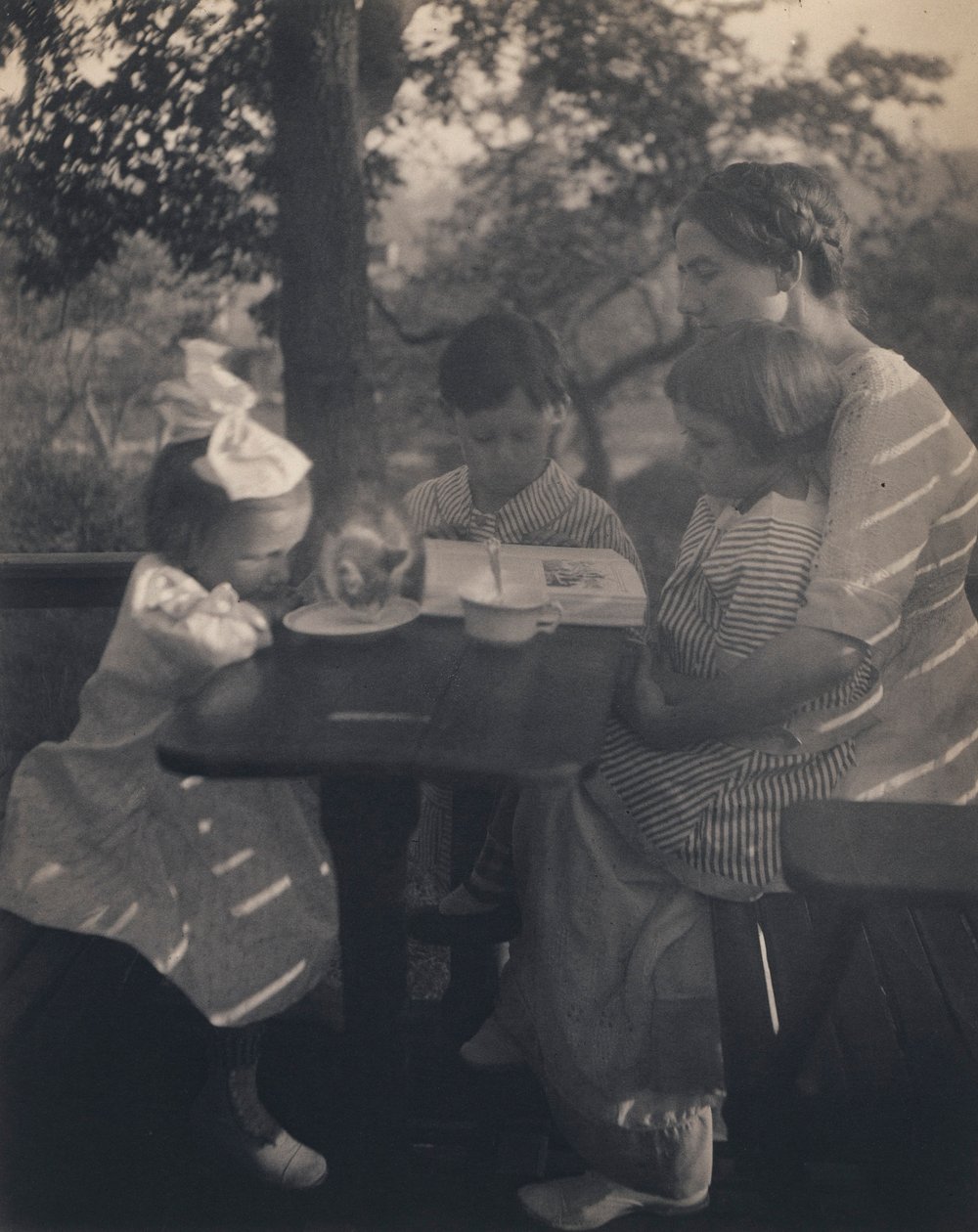 Trädgårdsfesten av Gertrude Käsebier