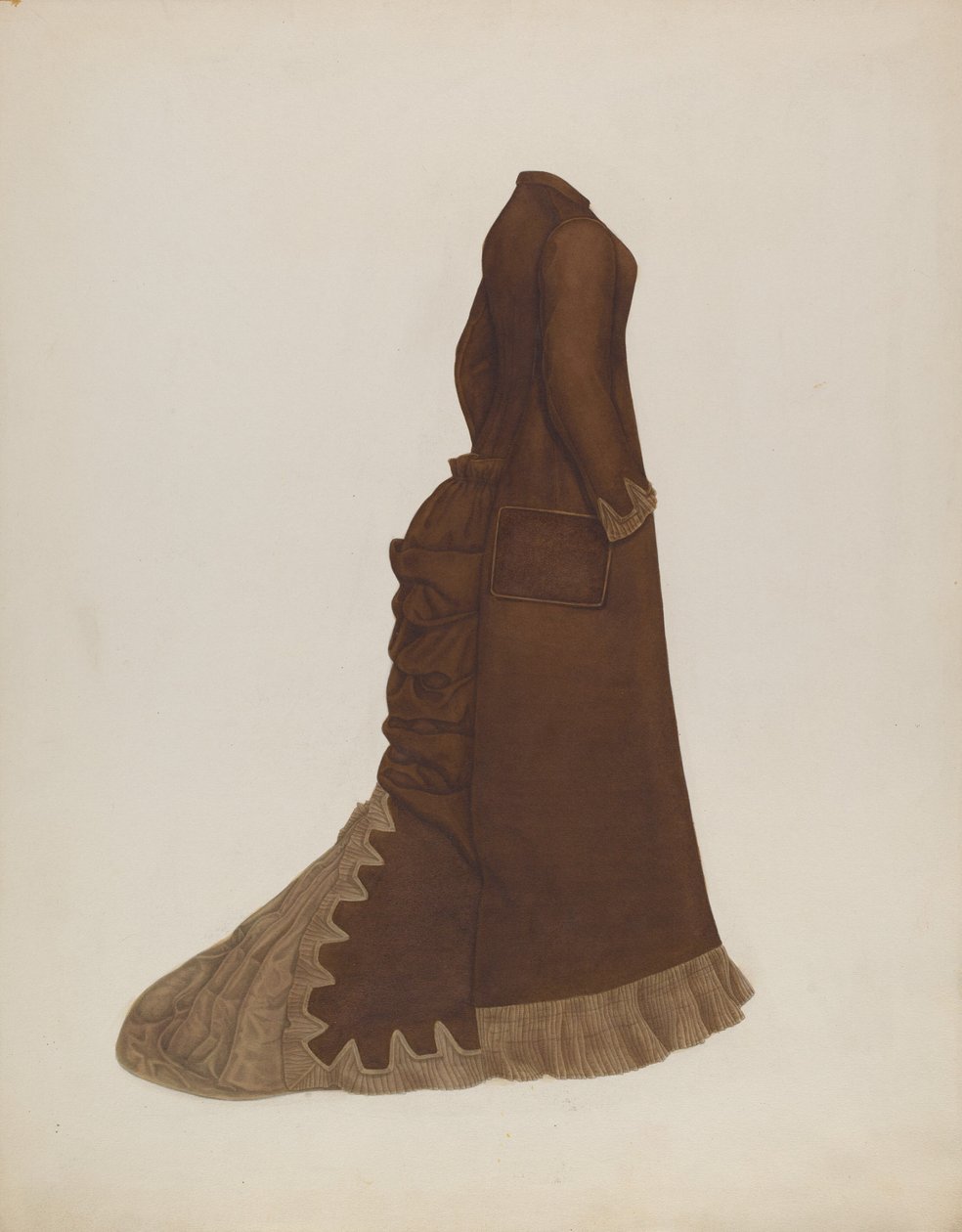 Klänning, c. 1940. av Gertrude Lemberg